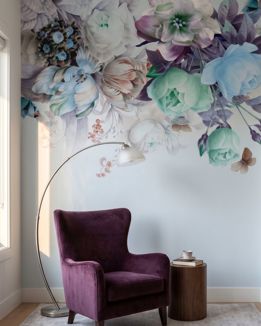 Grandes flores pendentes — interior 4