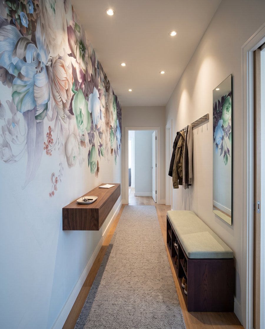Grandes flores pendentes — interior 7