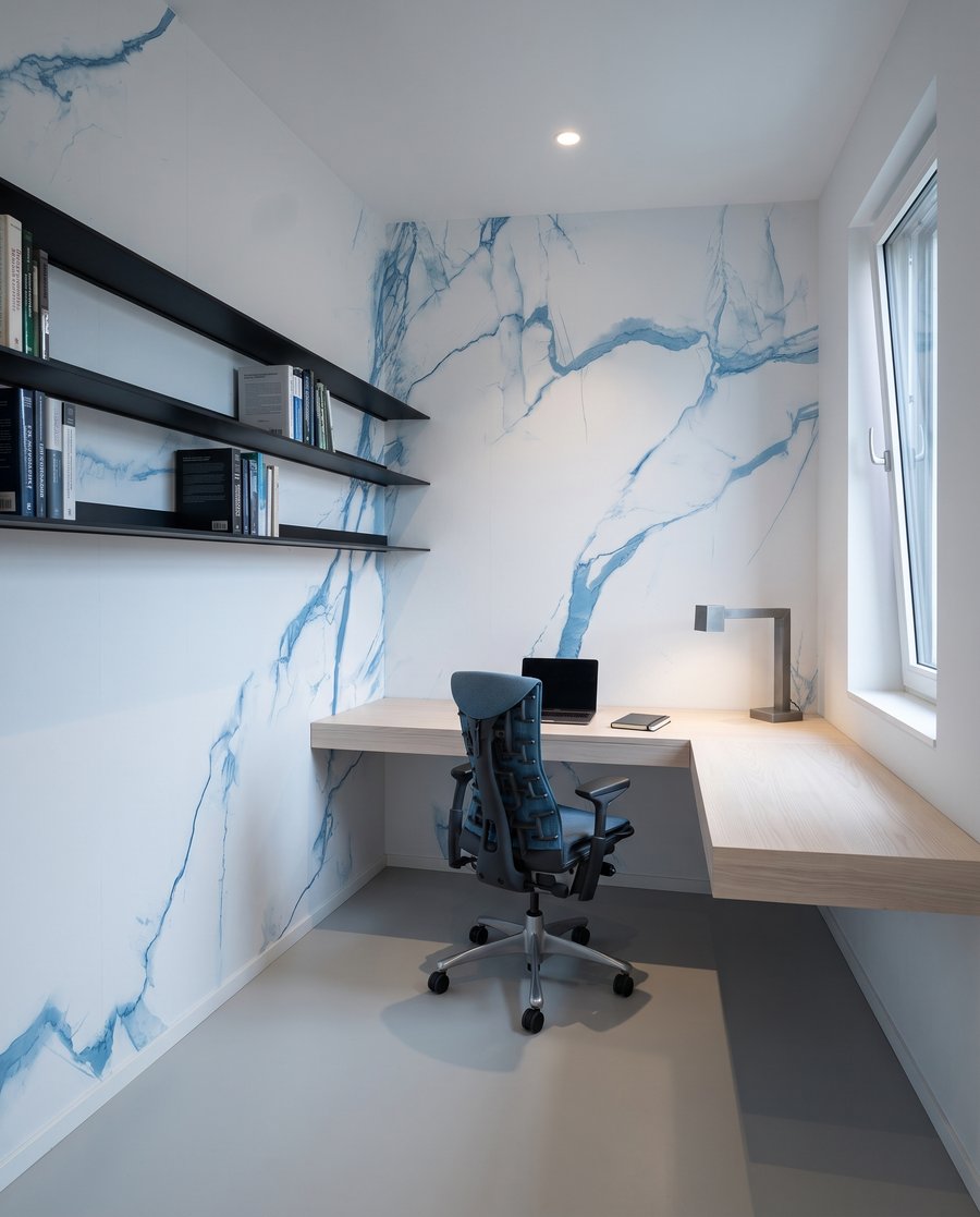 Veios ramificados — interior 6