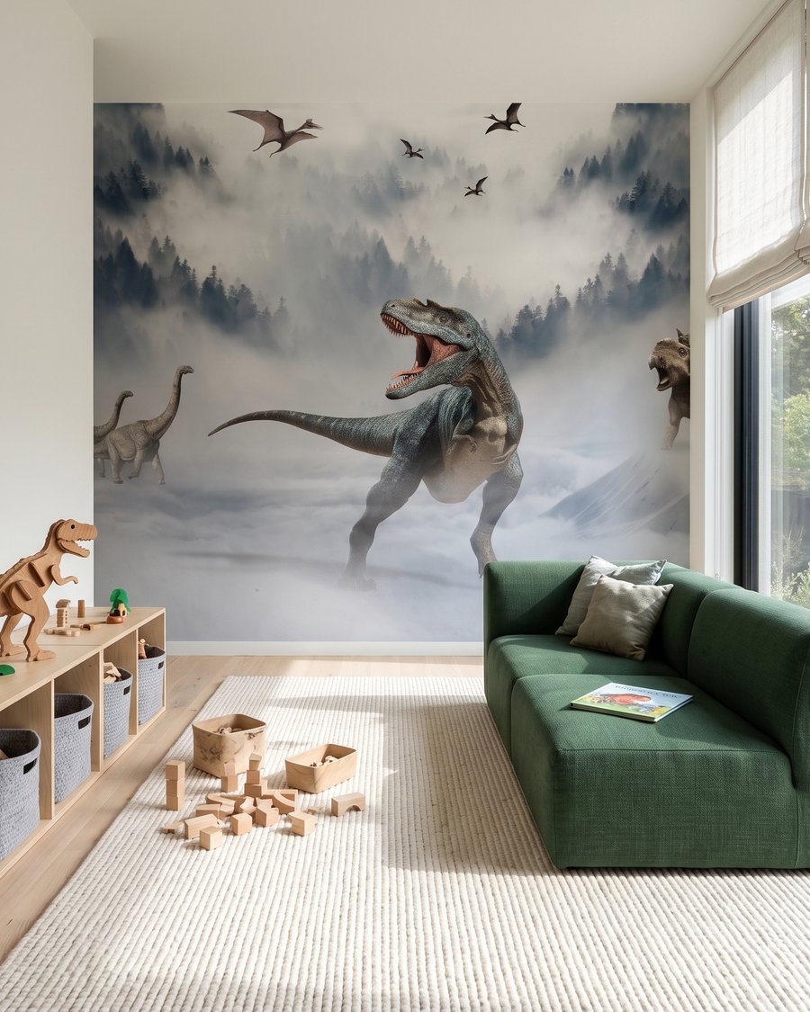Dinossauros na névoa — interior 2