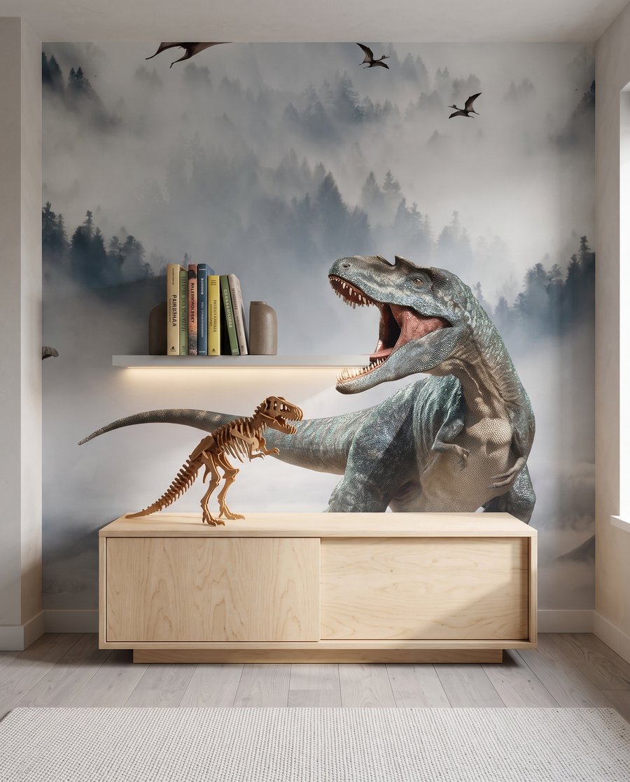 Dinossauros na névoa — interior 3