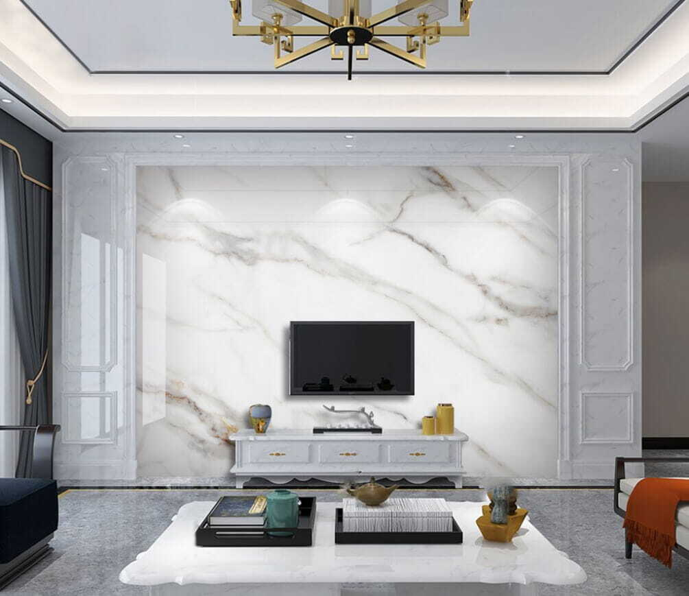Veios cinzentos sobre creme — interior 1