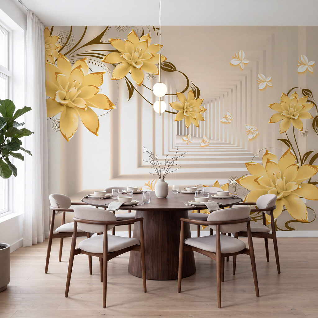 Corredor de flores — interior 3