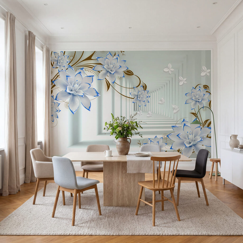 Corredor de flores — interior 3