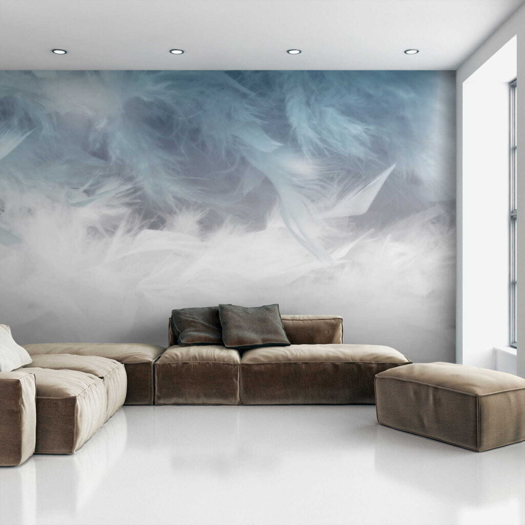 Penas numa névoa azul — interior 5