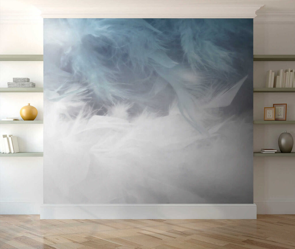 Penas numa névoa azul — interior 7