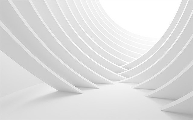 Nervuras brancas curvadas — design completo
