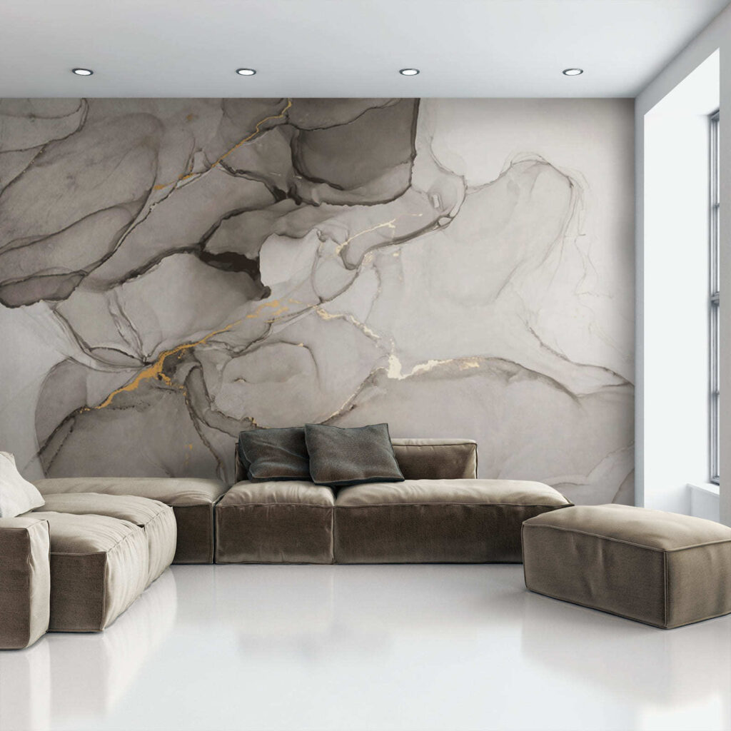 Nuvens redondas em cinzento — interior 2