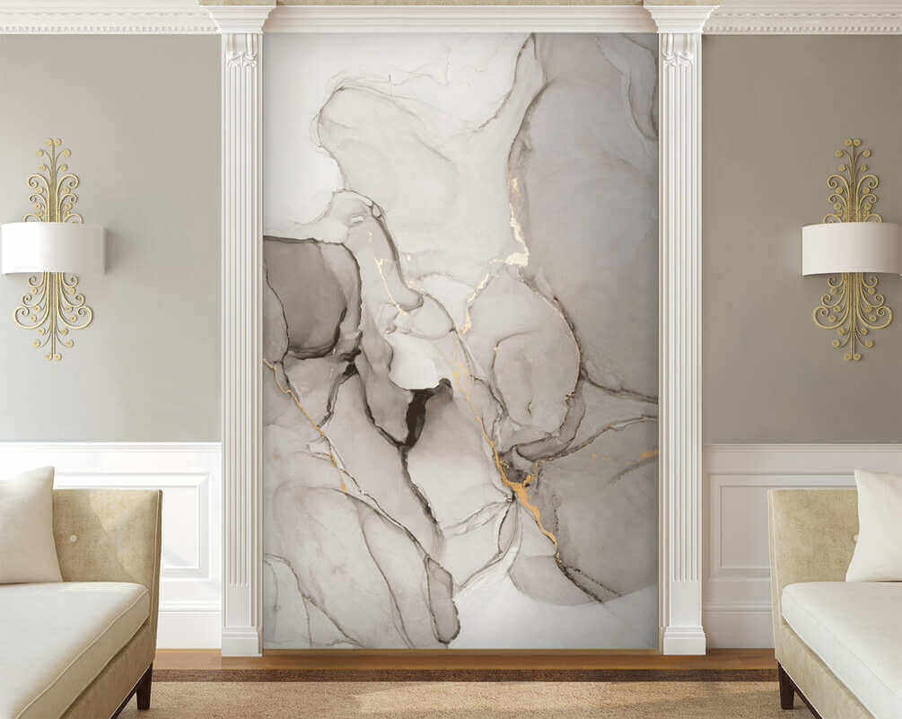 Nuvens redondas em cinzento — interior 4