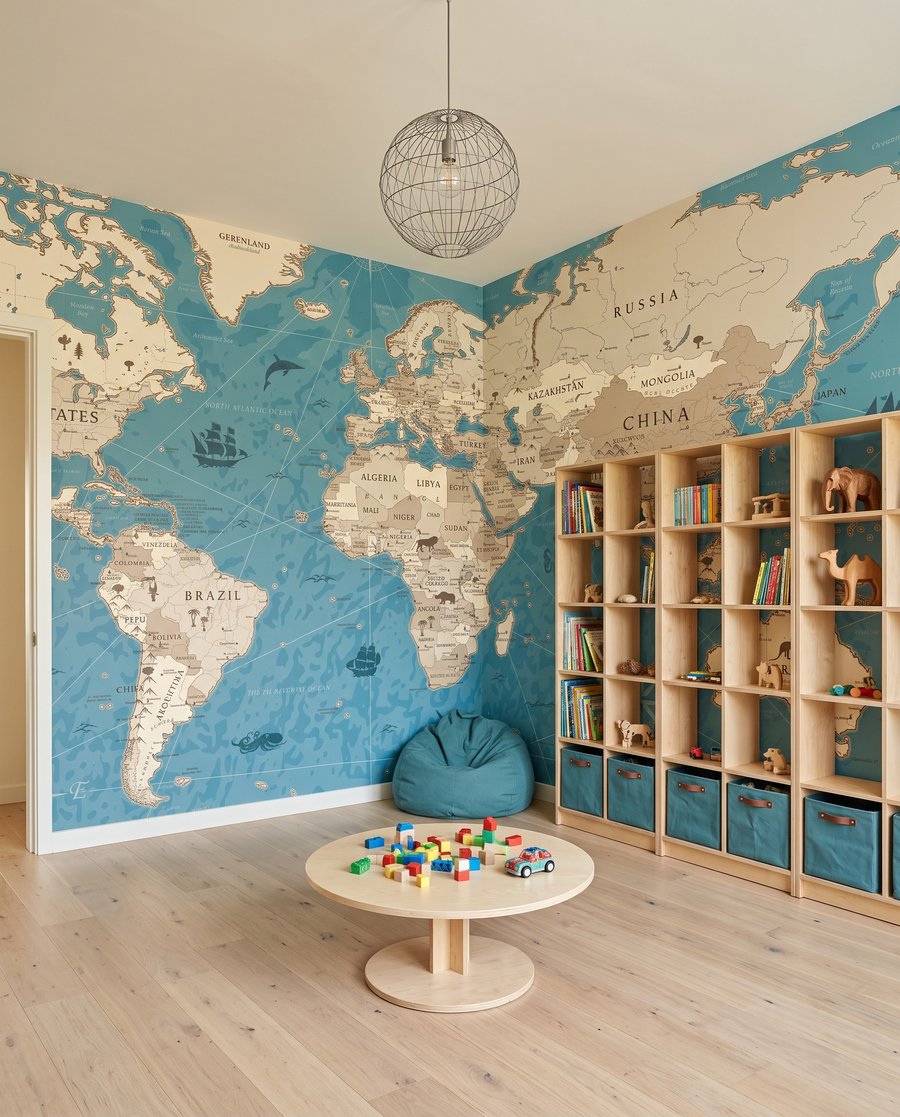 O mundo desenhado — interior 2