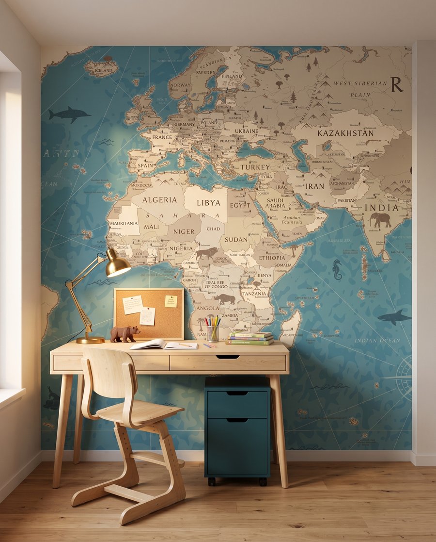 O mundo desenhado — interior 3