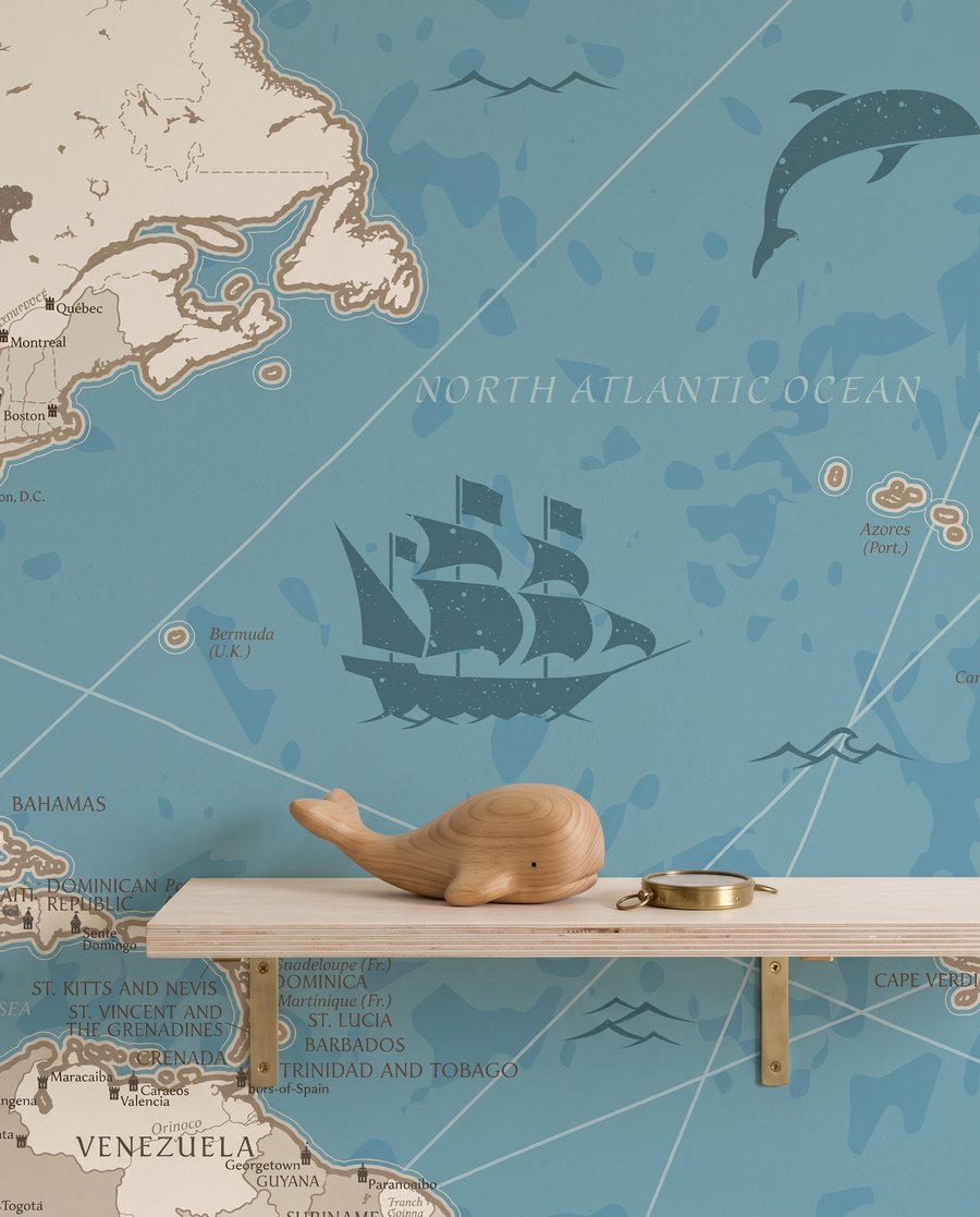 O mundo desenhado — detalhe