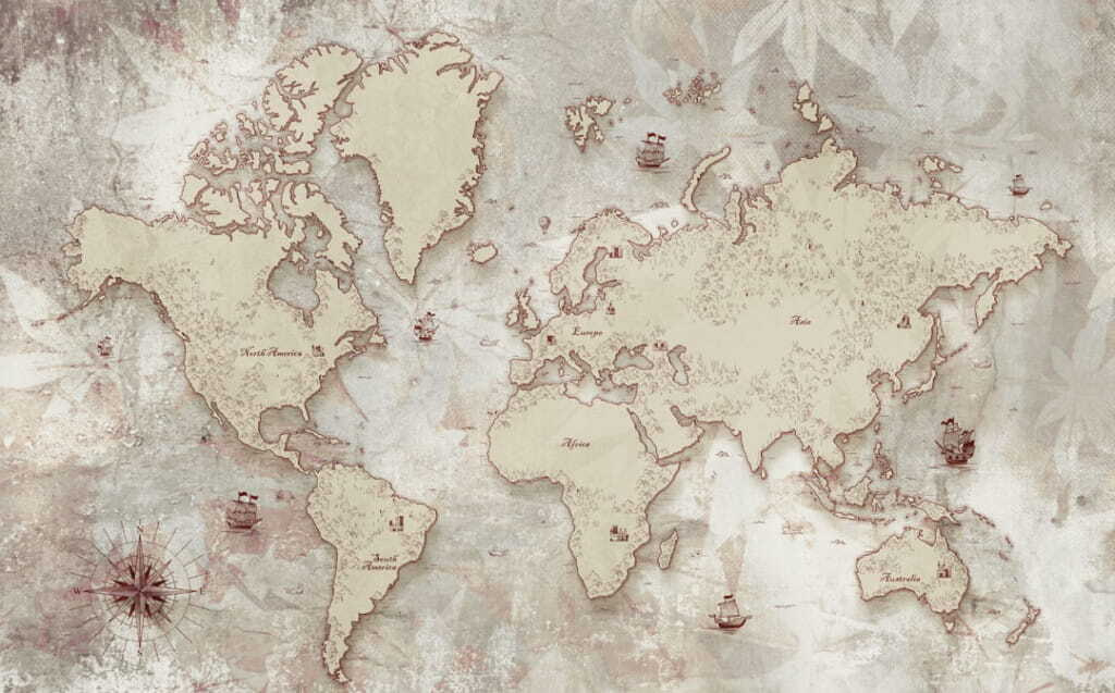Mapa gasto em areia — design completo