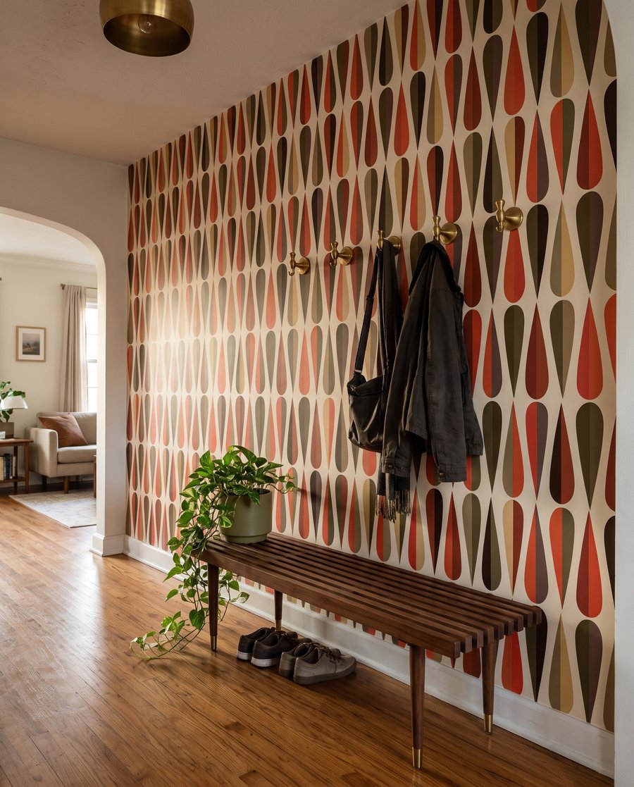 Gotas em ritmo retro — interior 5
