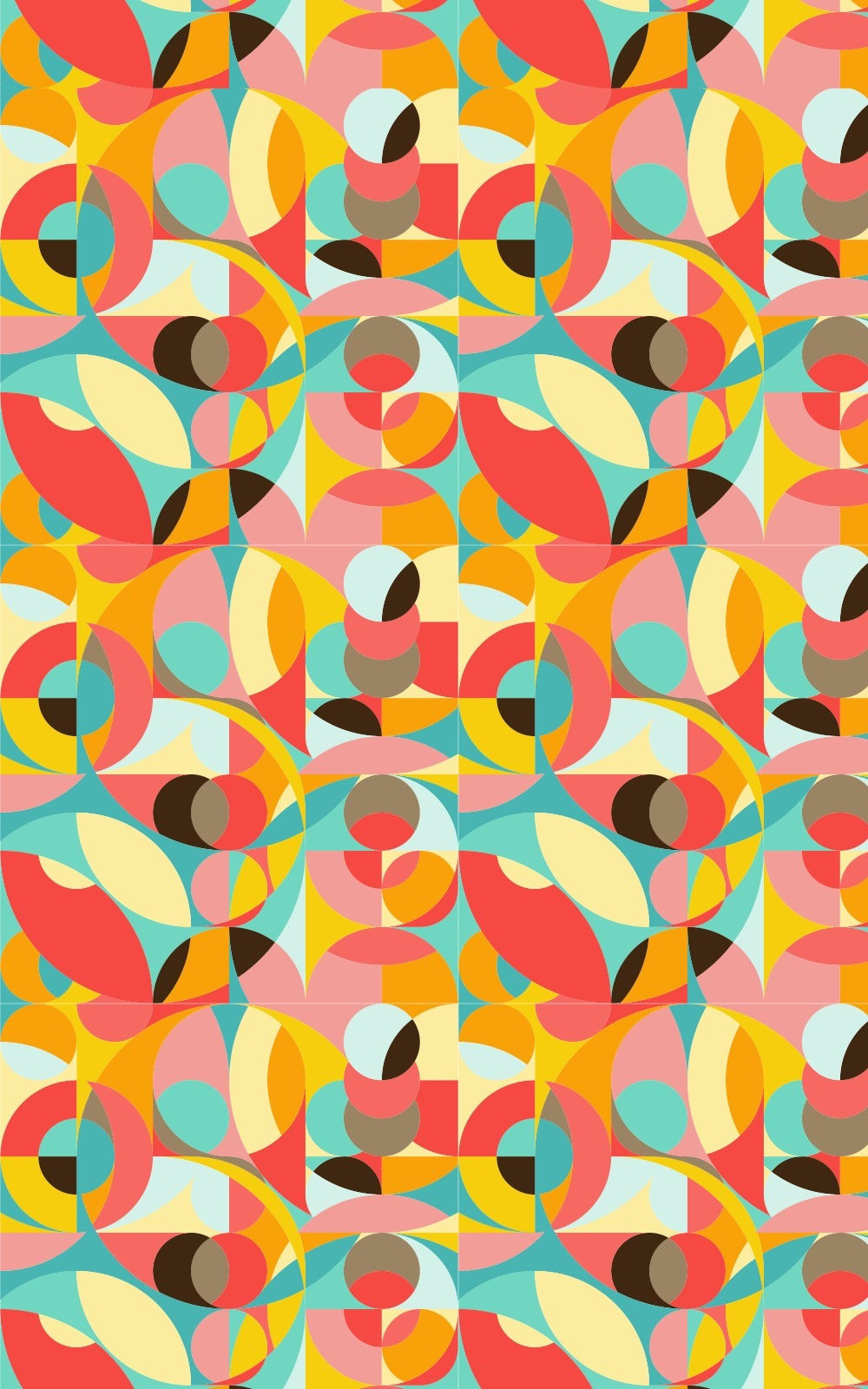 Ritmo vivo de formas — design completo