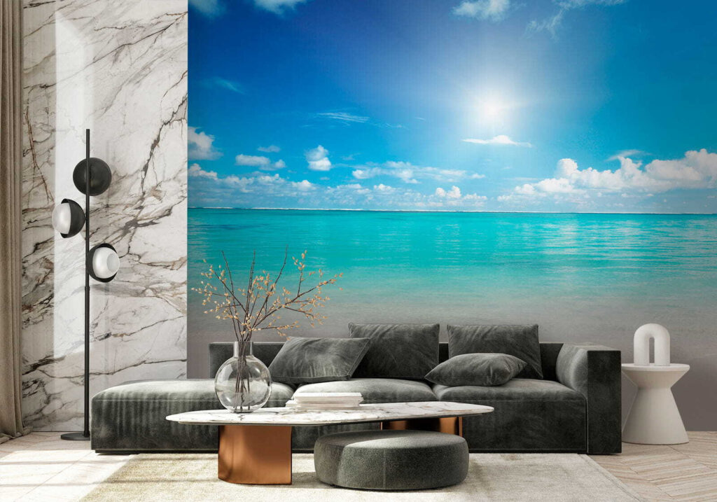 Mar turquesa ao sol — interior 6