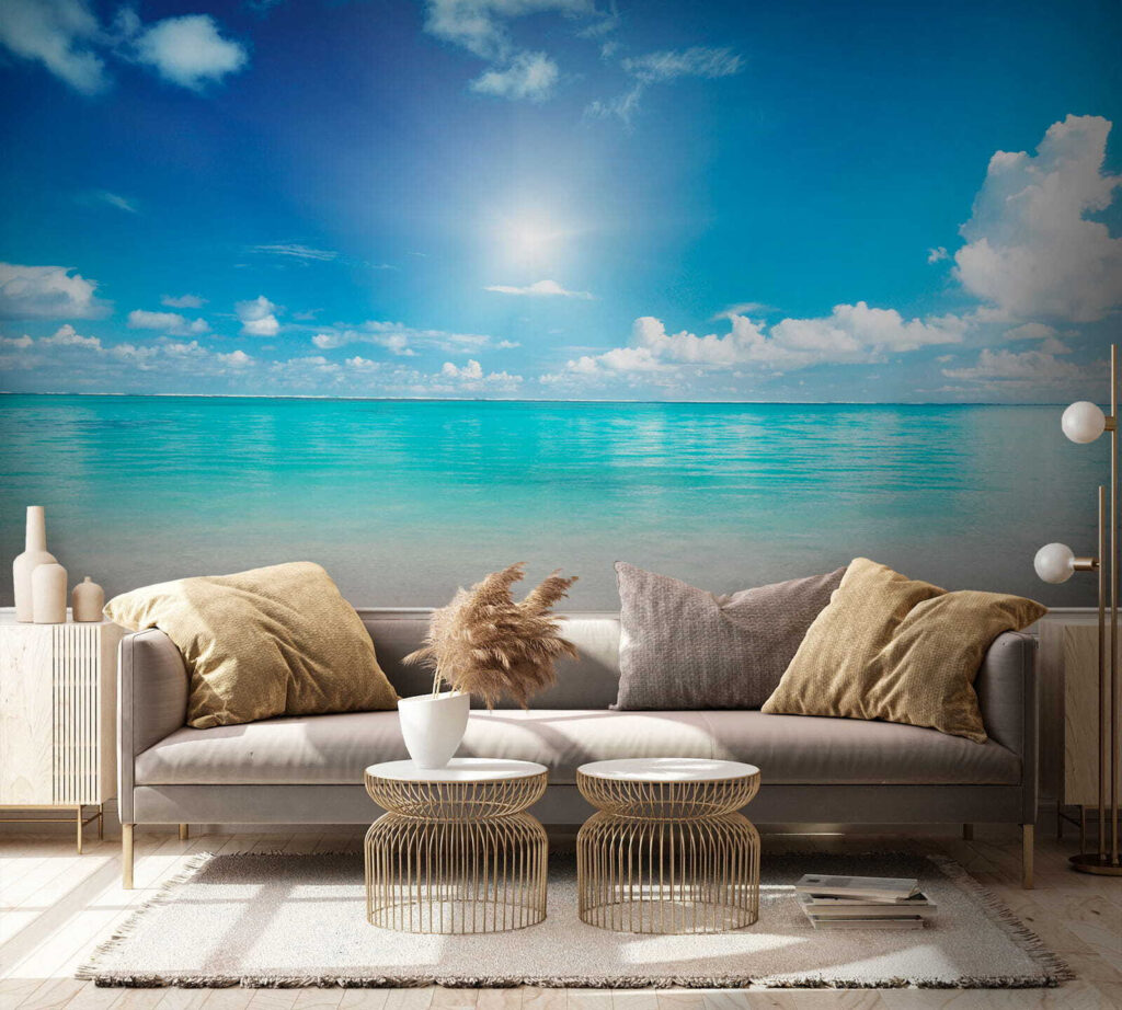 Mar turquesa ao sol — interior 8