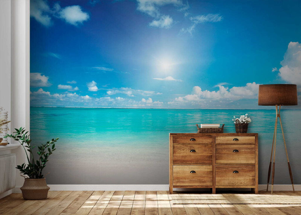 Mar turquesa ao sol — interior 9