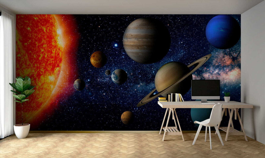 Planetas junto ao sol — interior 8