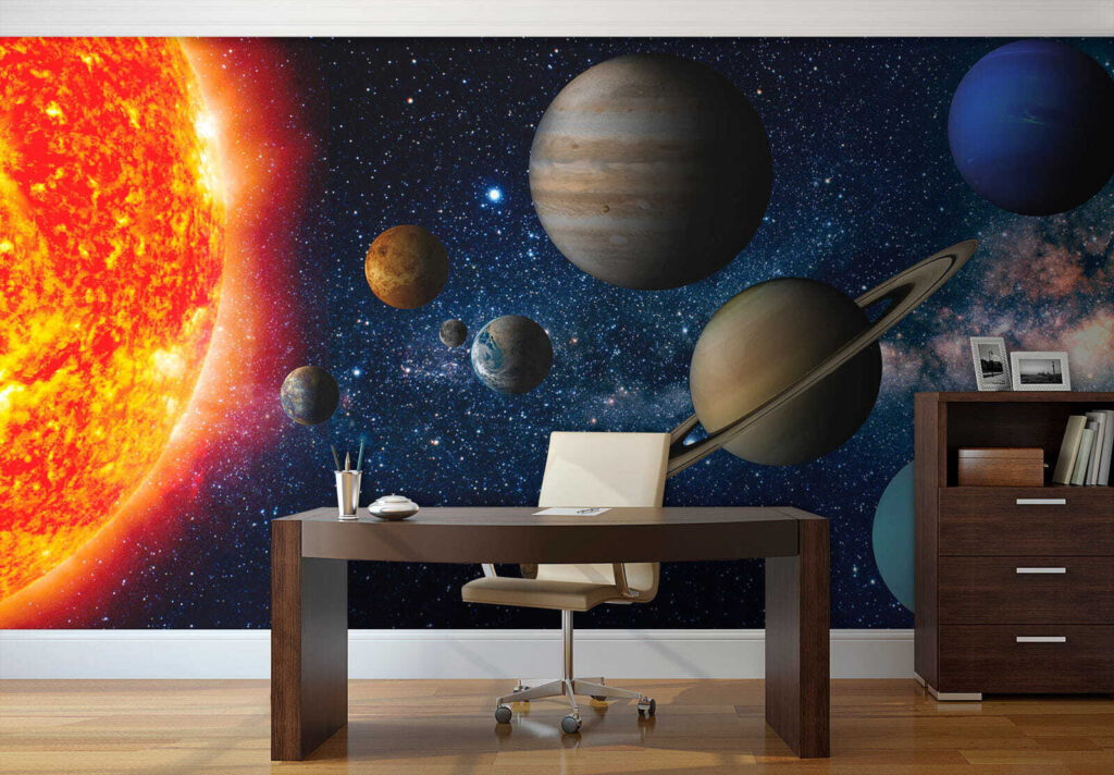 Planetas junto ao sol — interior 9