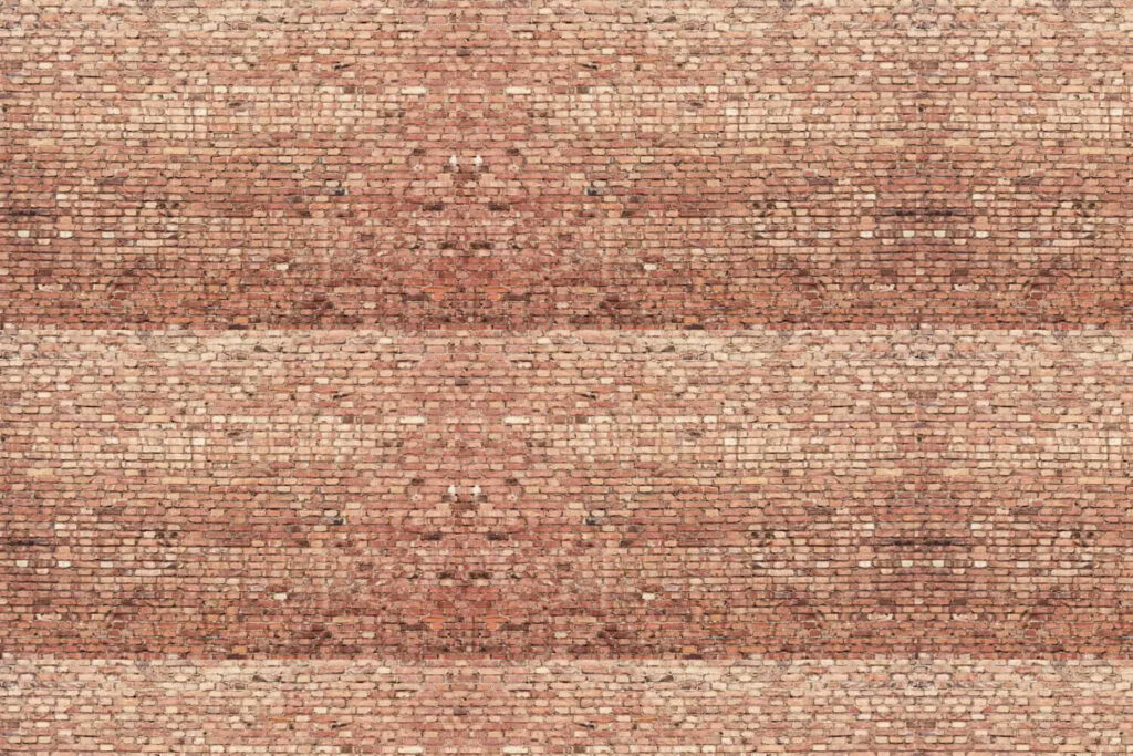 Tijolo quente, juntas largas — design completo