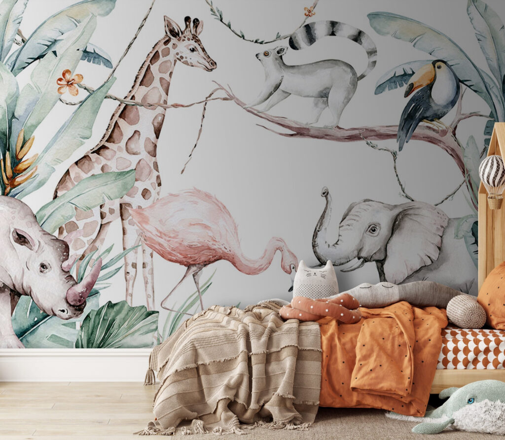 Safari entre flores — interior 1