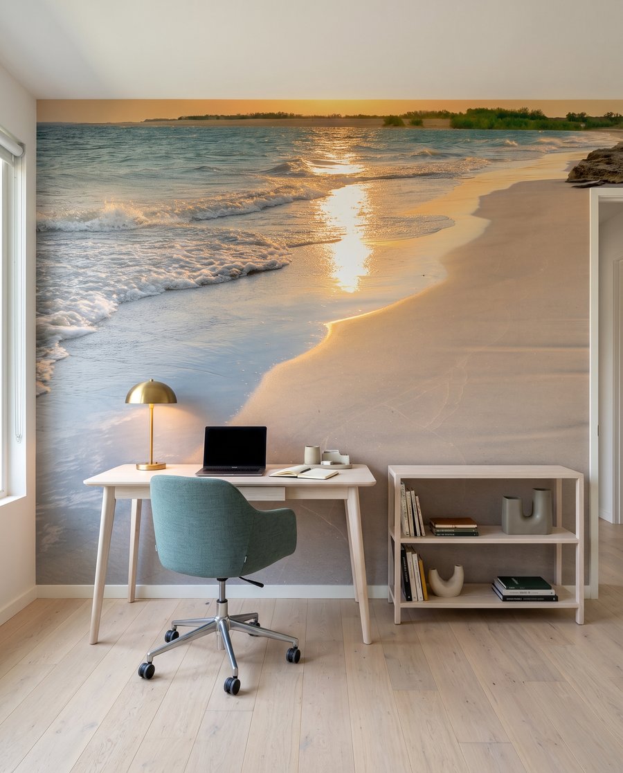 Sol sobre a praia — interior 6
