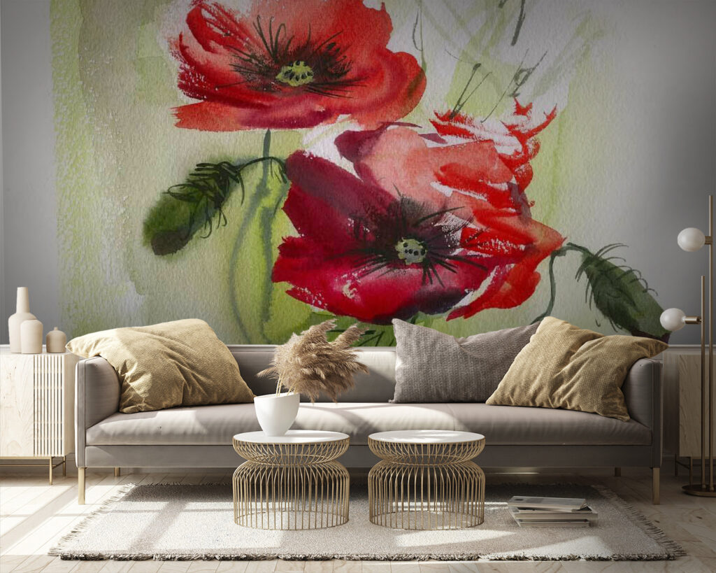 Papoilas em pinceladas — interior 4