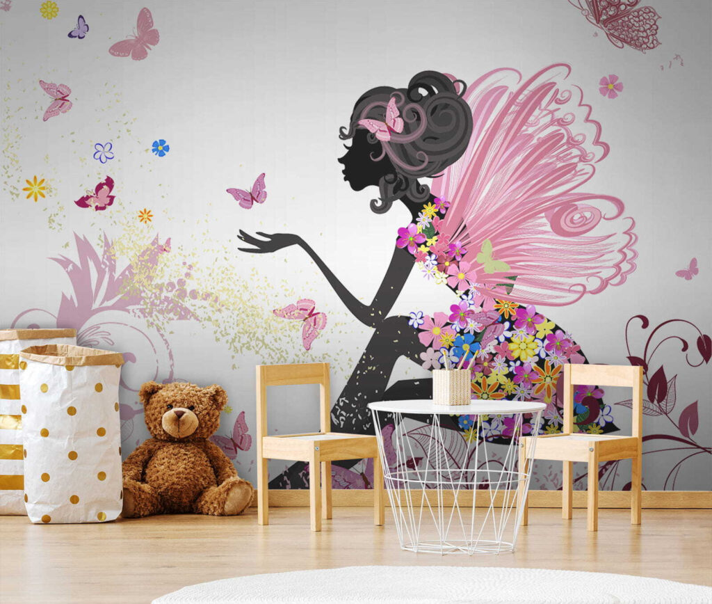 Elfa de vestido florido — interior 3