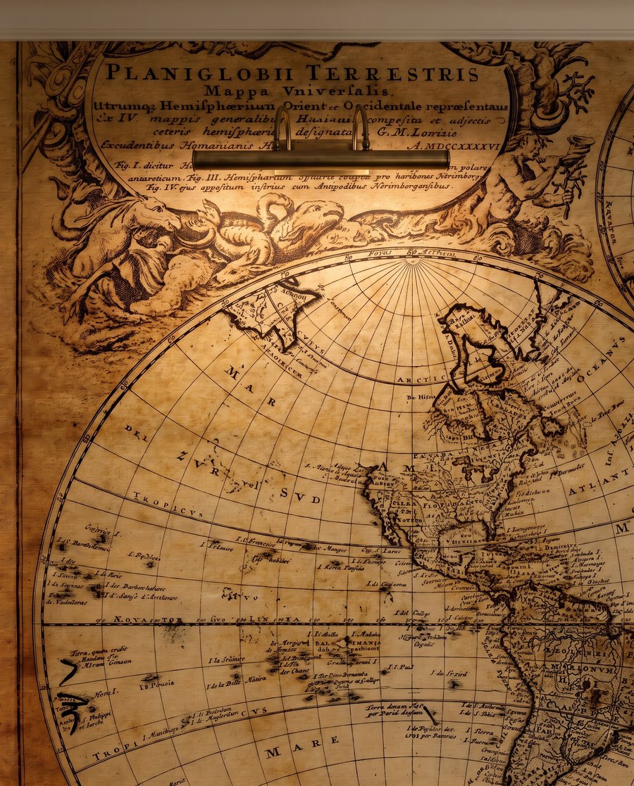Mundo em círculos antigos — detalhe