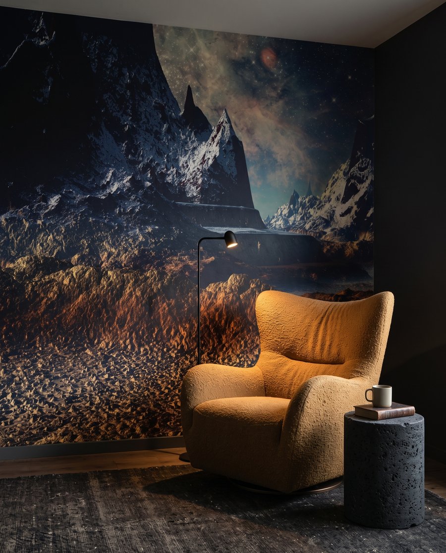 Planetas sobre montanhas — interior 3