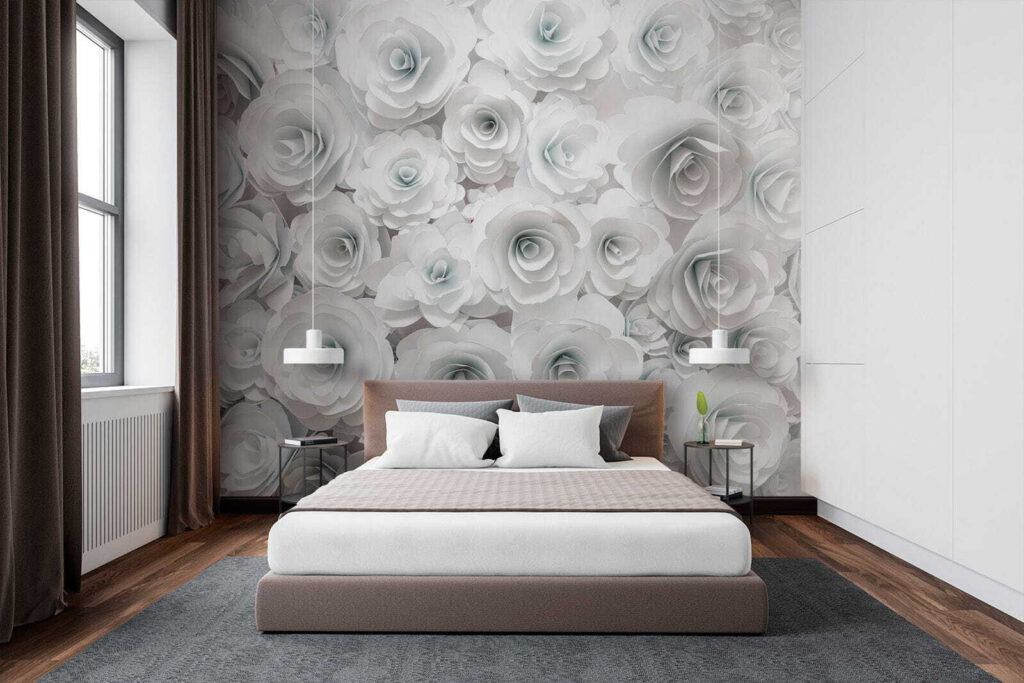 Rosas brancas muito juntas — interior 2