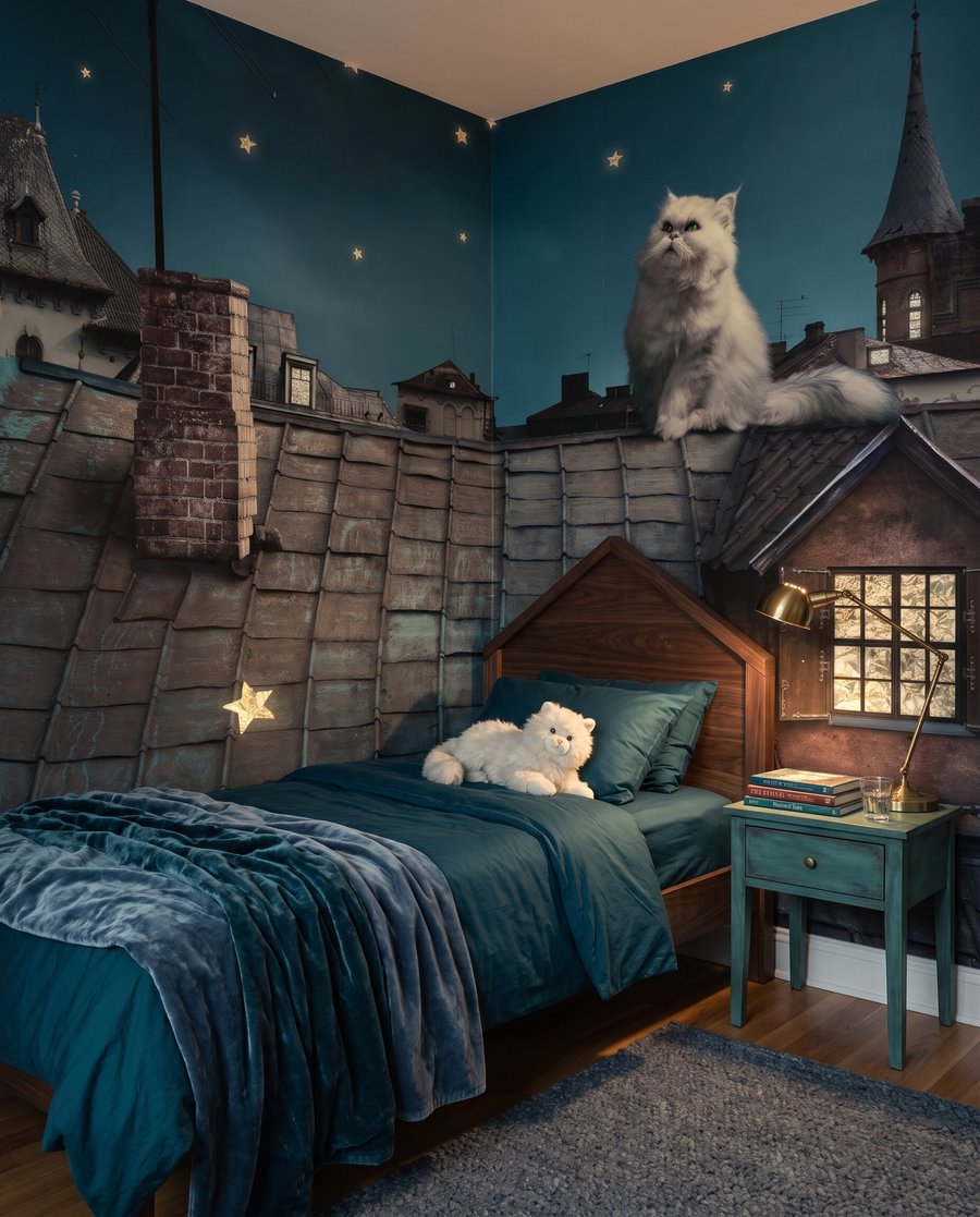 Gato entre estrelas — interior 3