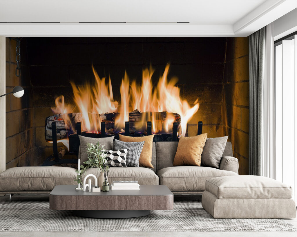Chamas sobre grelha — interior 1