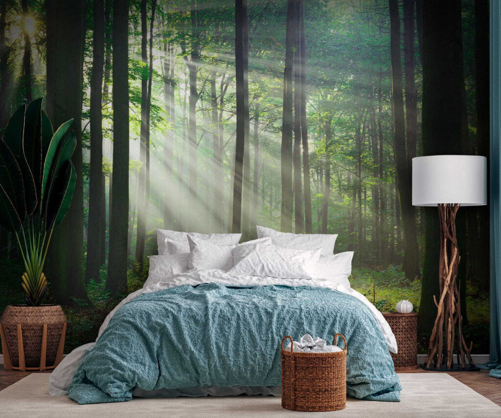 Sol através do bosque — interior 3