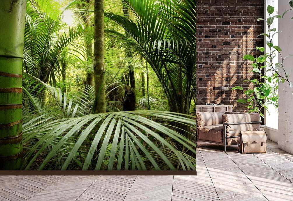 Floresta tropical verde-escura — interior 2