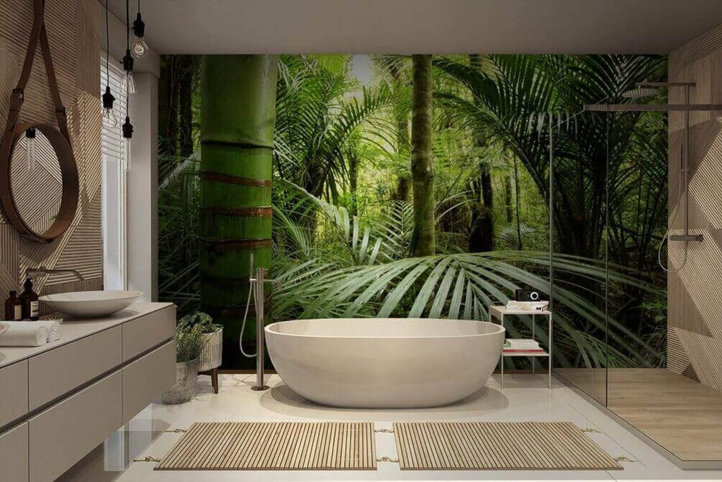 Floresta tropical verde-escura — interior 4