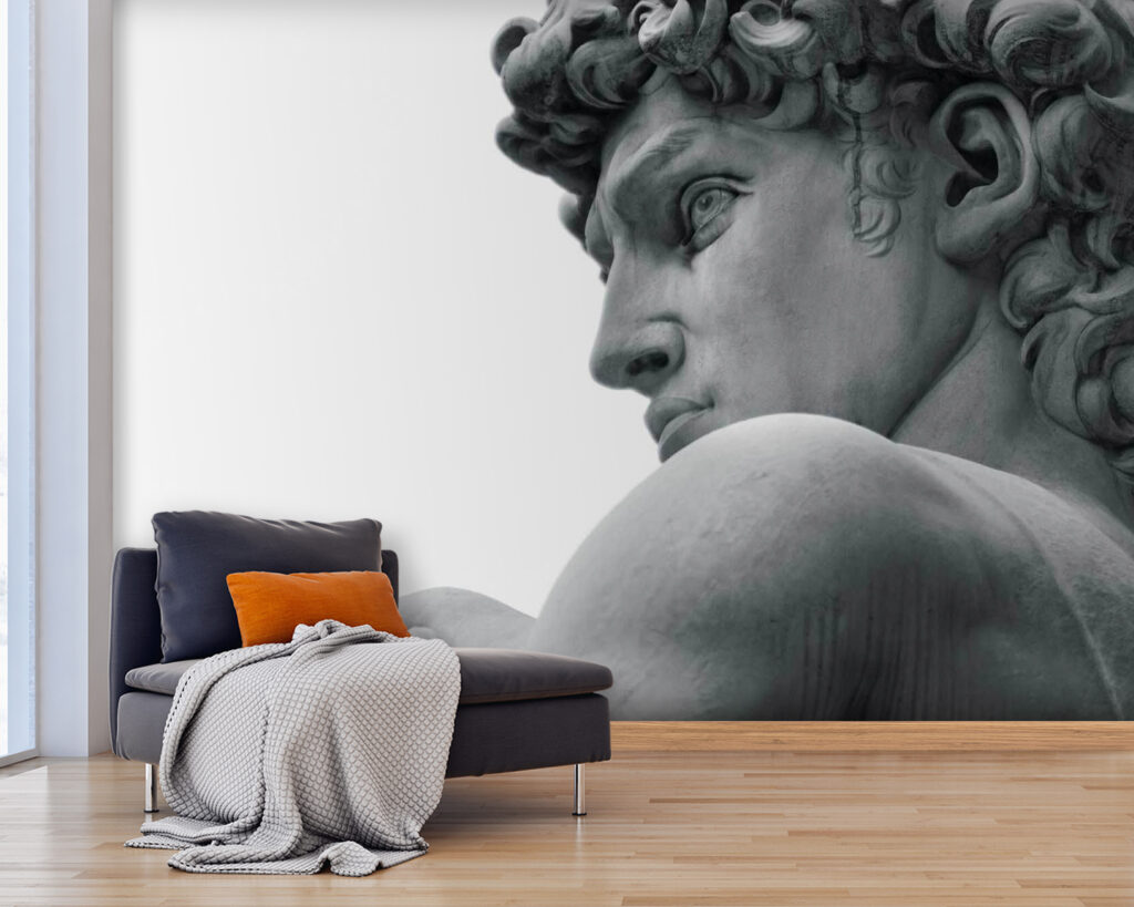 Estátua olha para trás — interior 4