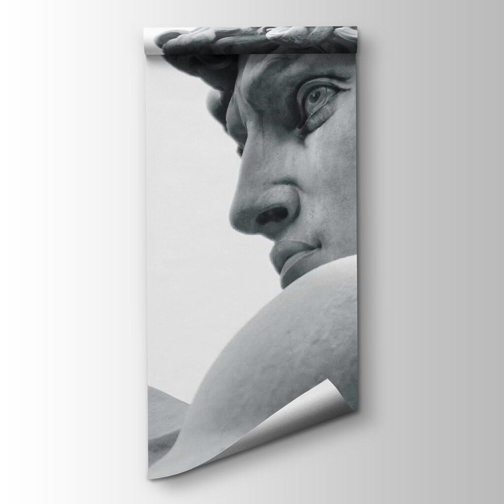 Estátua olha para trás — vista do produto
