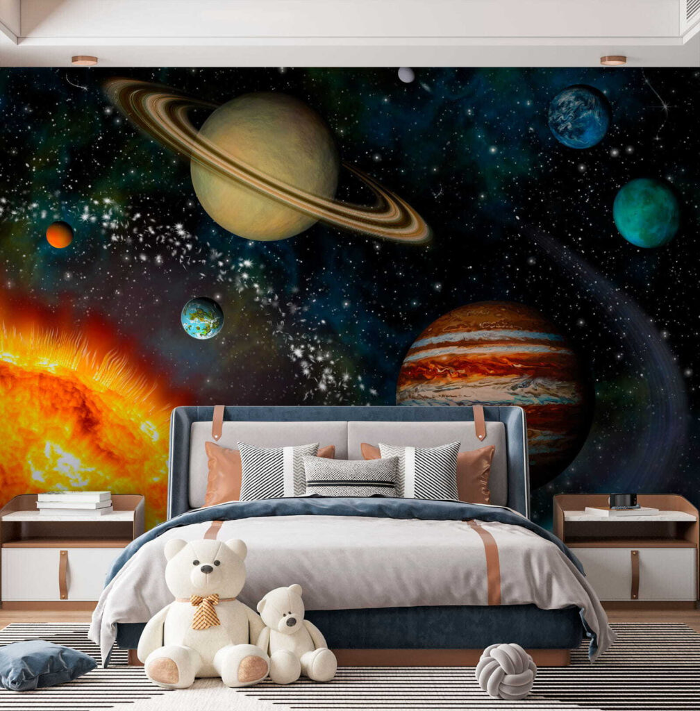 Sol intenso entre estrelas — interior 2