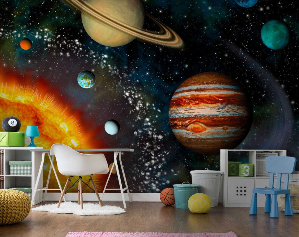 Sol intenso entre estrelas — interior 7