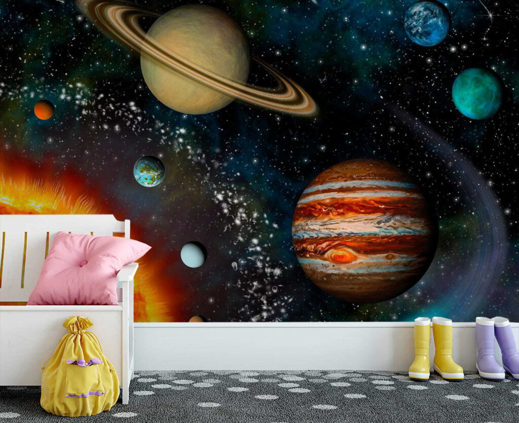 Sol intenso entre estrelas — interior 8