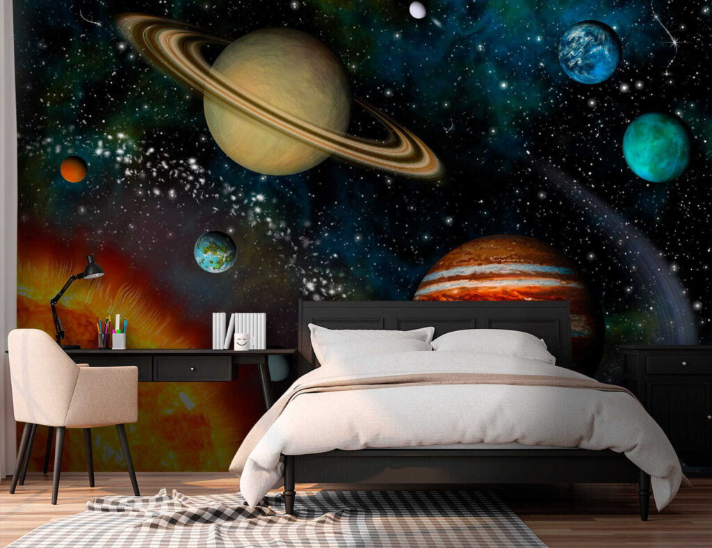 Sol intenso entre estrelas — interior 1