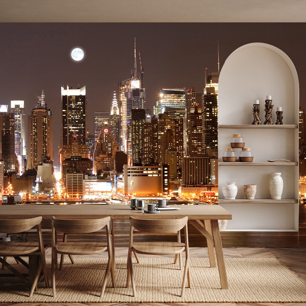 Lua sobre a cidade — interior 7