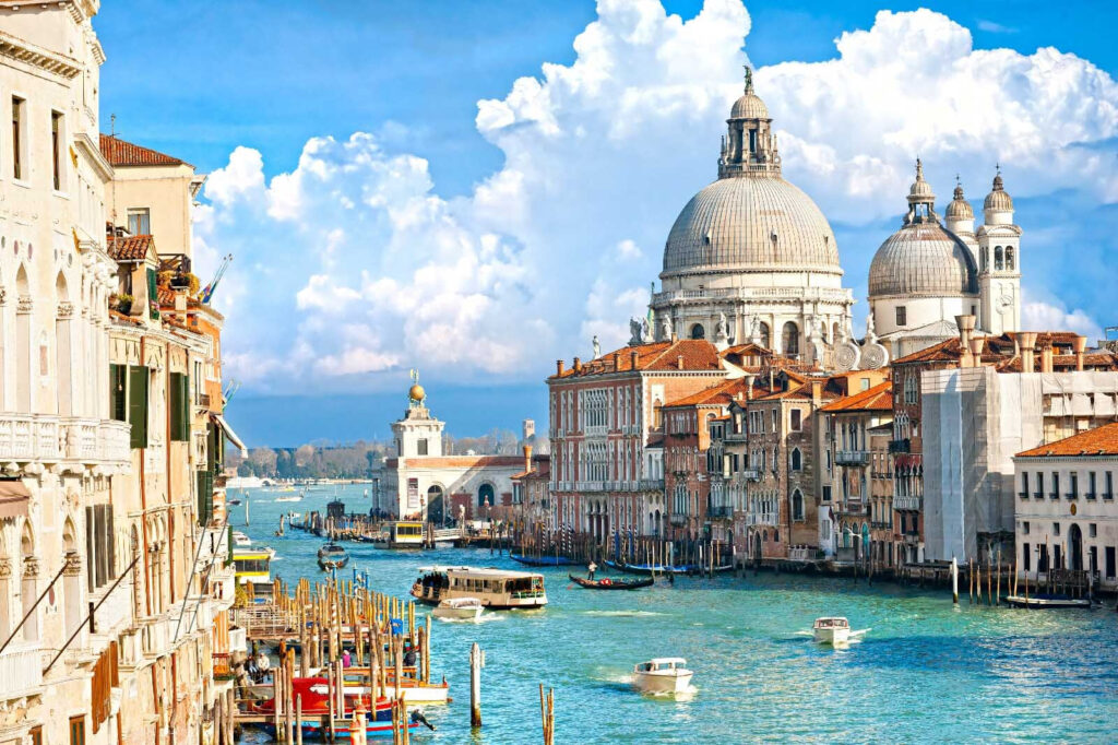 Veneza em pleno sol — design completo