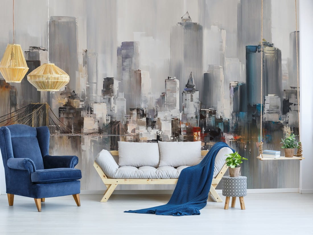 Cidade em tinta cinzenta — interior 4