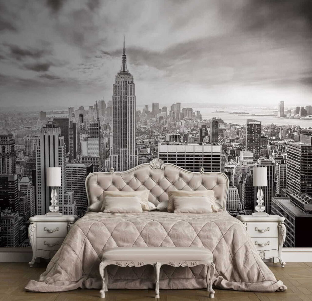 Cidade em preto-e-branco — interior 2
