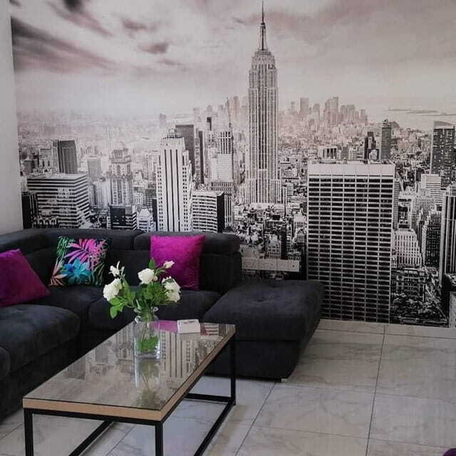 Cidade em preto-e-branco — interior 3