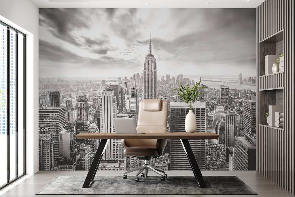 Cidade em preto-e-branco — interior 5