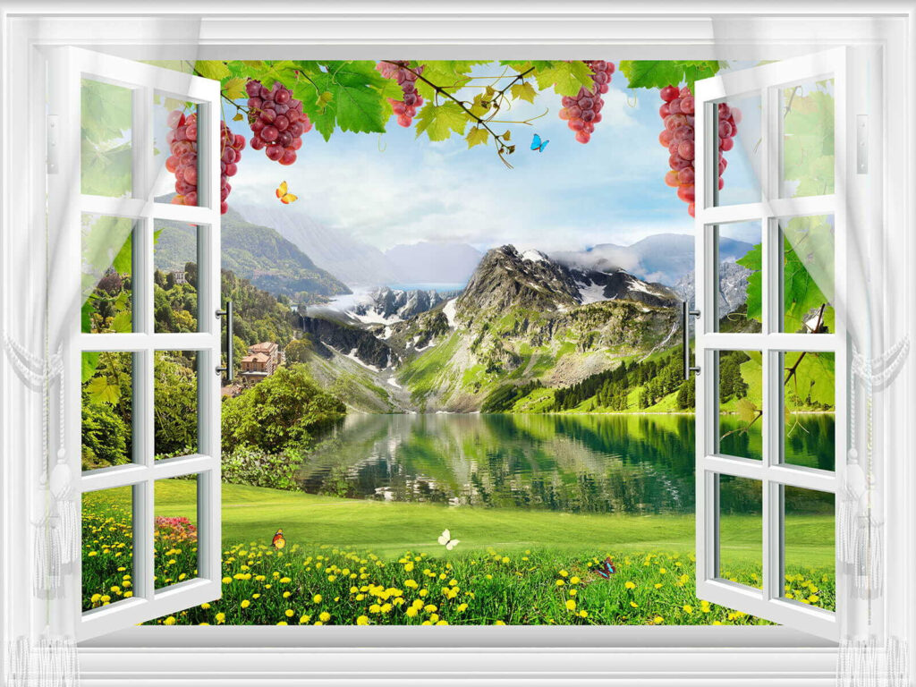 Janela para a montanha — design completo